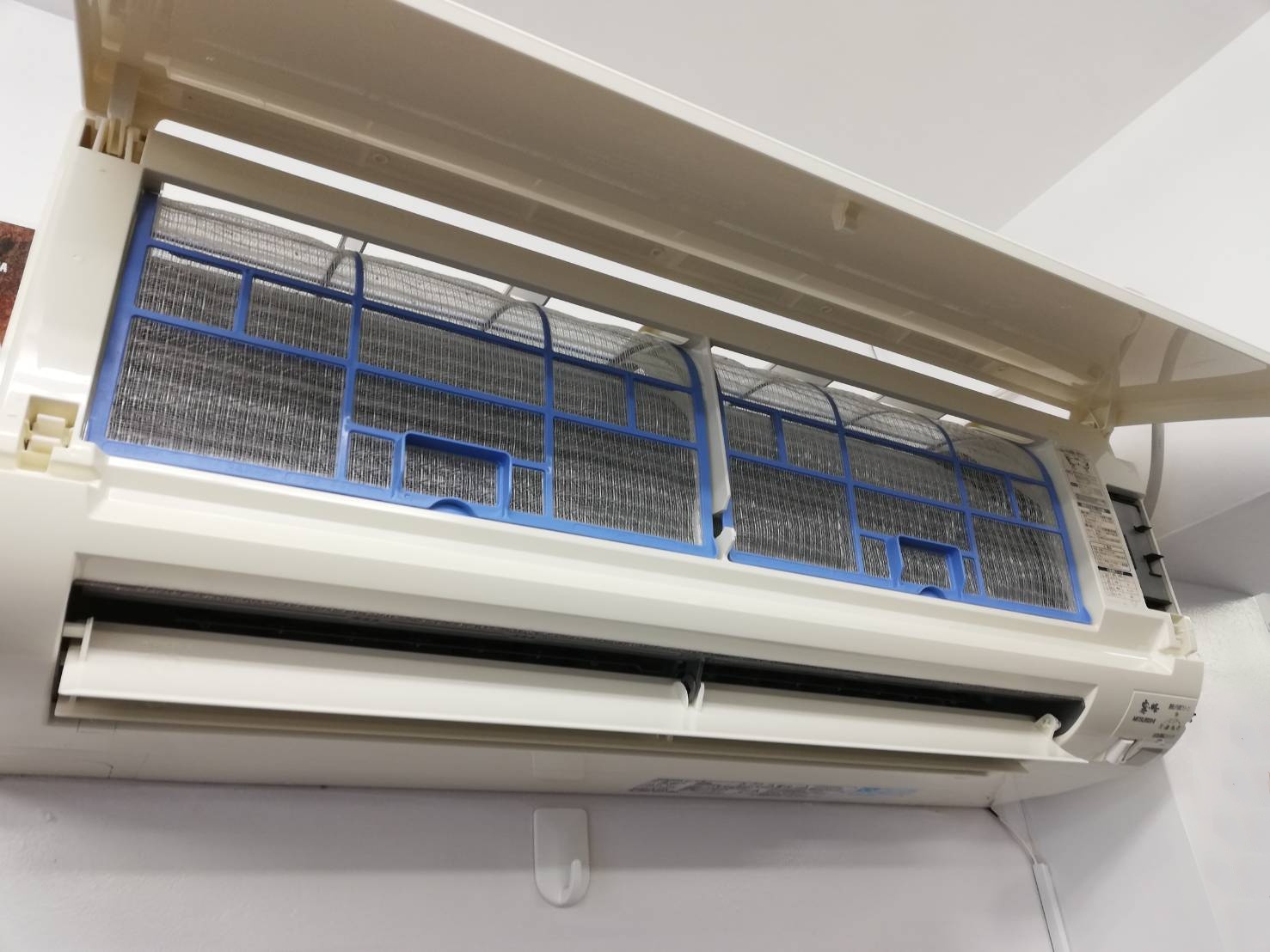 Clean air conditioner after professional deep cleaning